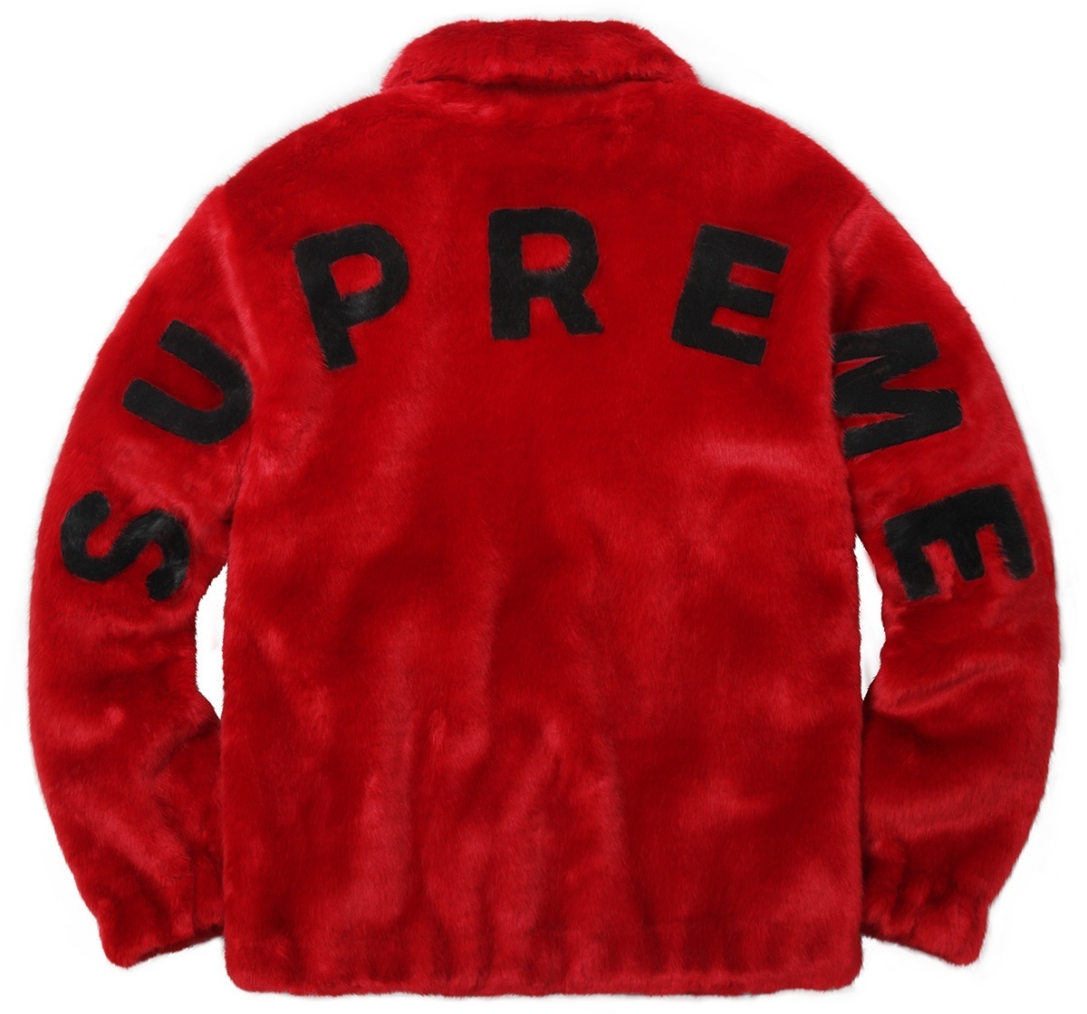 Faux Fur Bomber Jacket view 4